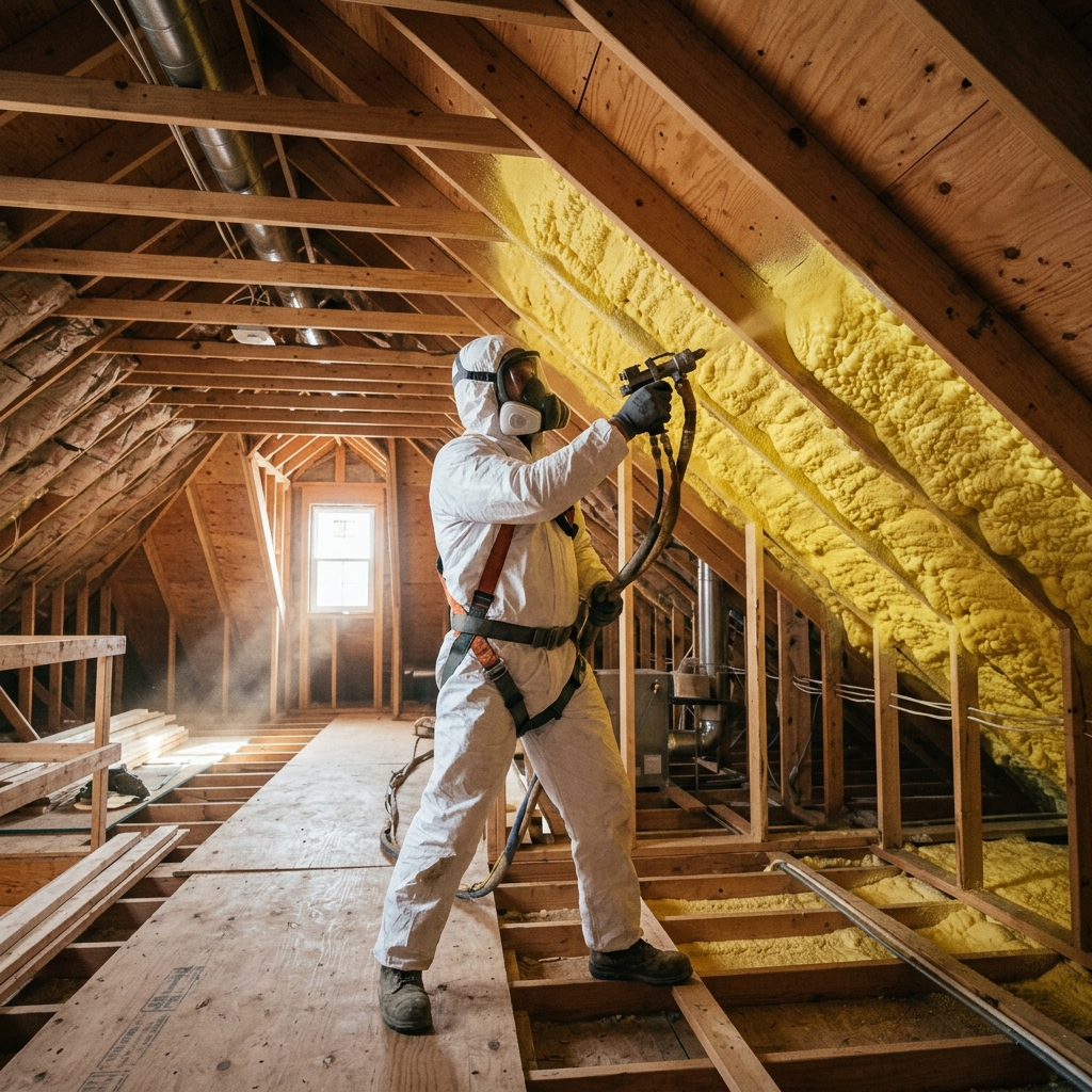Spray Polyurethane Foam Insulation